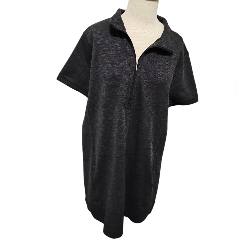 2X Legendary Outfitters Quarter Zip Knit Dress